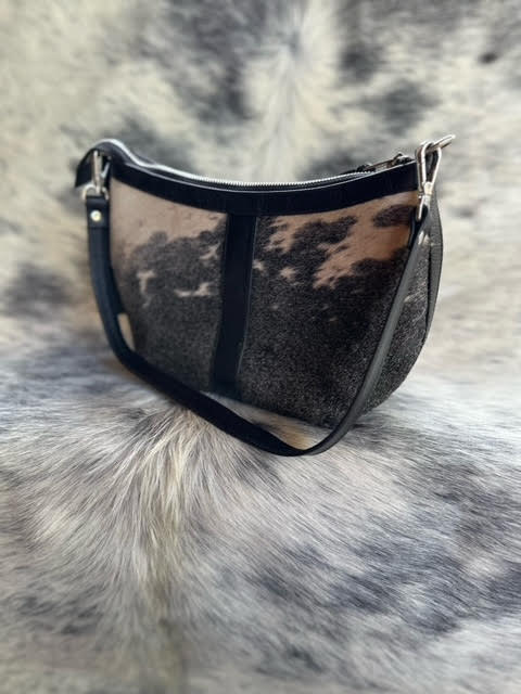 Elegant Cowhide Handbag